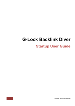 G-Lock Backlink Diver - G-Lock`s - G