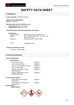 Copper Sulfate