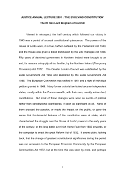 the evolving constitution