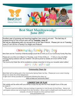 View Newsletter - Brass Bell | Family Resource Centre