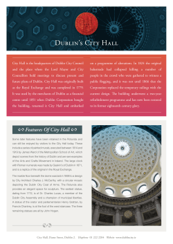 History of Dublin City Hall