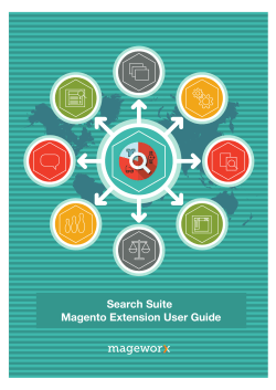 Search Suite Magento Extension Guide
