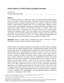 Charles Dickens`s A Child`s History of England and Spain
