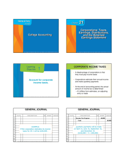 Corporations - Bakersfield College