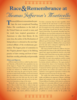 Thomas Jefferson`s Monticello