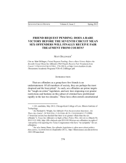 Friend Request Pending - Chicago-Kent College of Law