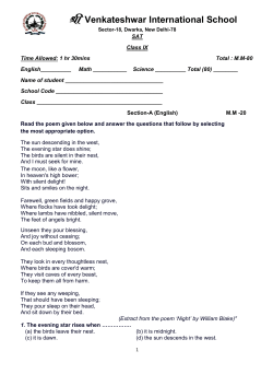 Class IX - sri venkateshwar international school