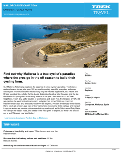 Find out why Mallorca is a true cyclist`s paradise where