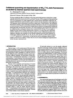 Collisional Quenching and Depolarization of NO 2 2 B 2 State