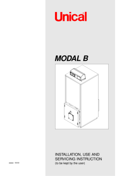 modal b - Unical AG SpA