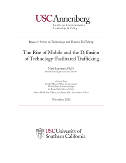 The Rise of Mobile and the Diffusion of Technology