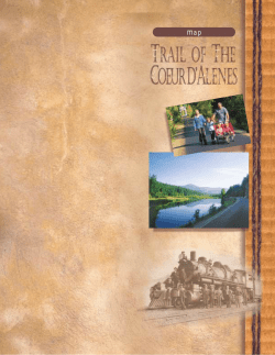 Coeur D Alene Trail Map