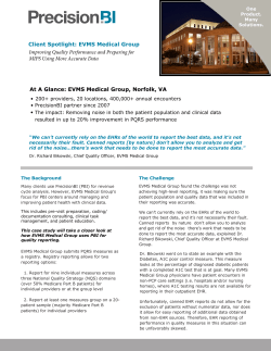 PBI Client Spotlight Virginia medical group prepares