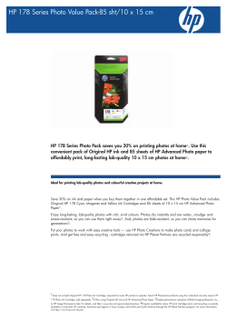 HP 178 Series Photo Value Pack