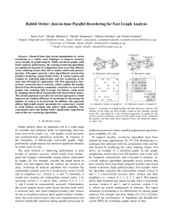 Rabbit Order: Just-in-time Parallel Reordering for Fast Graph Analysis