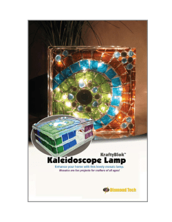 Kaleidoscope Lamp
