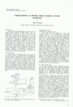 m. - International Glaciological Society