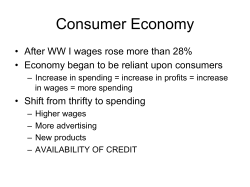 Consumer Economy