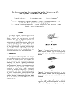 The interpersonal and intrapersonal variability influences on
