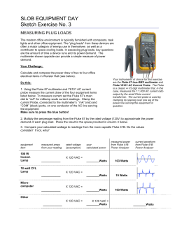 Equipment exercise 3
