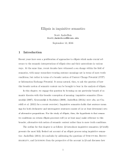 Ellipsis in inquisitive semantics