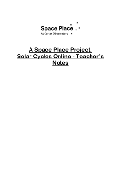 Solar Cycles Online - Museums Wellington