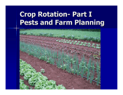 Crop rotation - The Northeast Organic Network