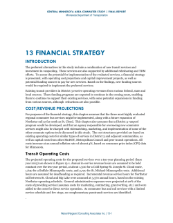 Financial Strategy