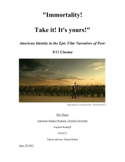 Immortality! Take it! It`s yours!