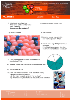 Fractions #7 Level 2
