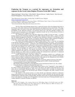 Exploring the Neogene as a period for supergene ore formation and
