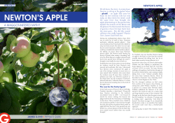 newton`s apple