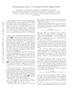 Thermodynamics of the (1, 1/2) Ferrimagnet in Finite Magnetic Fields