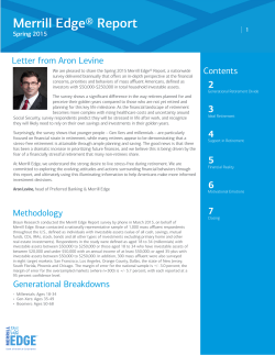 Merrill Edge&reg; Report