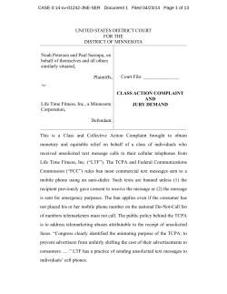 Class Action Complaint