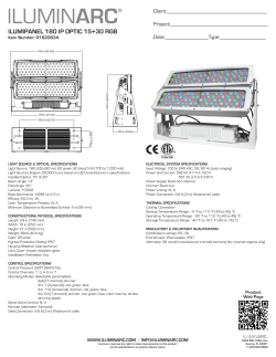 ilumipanel 180 ip optic 15+30 rgb