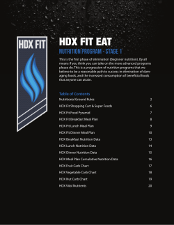 HDX Fit Eat