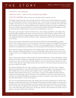 SMALL GROUP STUDY GUIDE CHAPTER 4