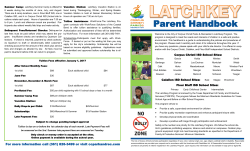 Parent Handbook - City of Corpus Christi