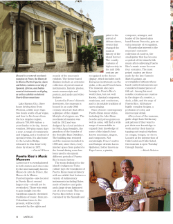 Puerto Rico`s Music Museum