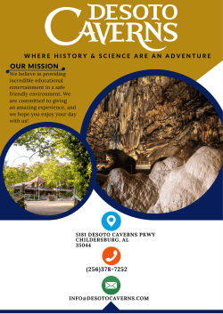 OUR MISSION - DeSoto Caverns