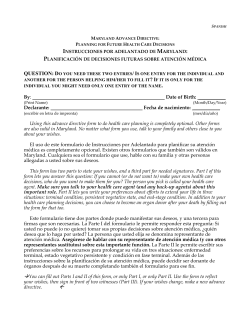 By: Date of Birth: ______ Declarante: Fecha de nacimiento: ______