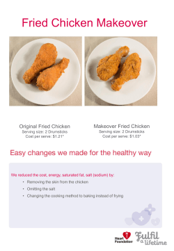 Fried Chicken Makeover
