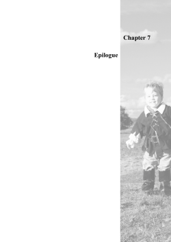 Chapter 7 Epilogue - VU Research Portal