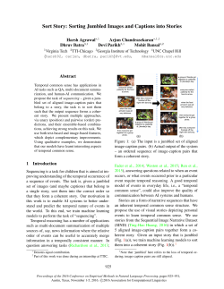 Sort Story: Sorting Jumbled Images and Captions into Stories