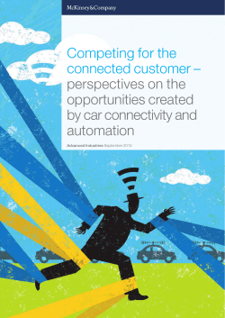 Competing for the connected customer