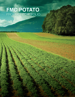 Potato Product Portfolio - FMC Agricultural Solutions