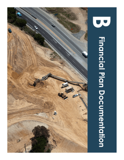 Appendix B &ndash; Financial Plan