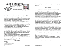 George George Washington - Grand Encampment, Knights Templar