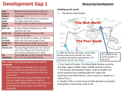 Paper 2 development gap
